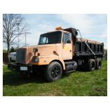 1990 Volvo Diesel 10 Spd. Dump Truck w/ 15