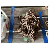 Rusty Metal Chain Links