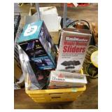 New home items/ Solar Spot light & mics. items