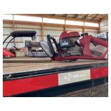 Red 2-Stroke Gasoline Hedge Trimmer