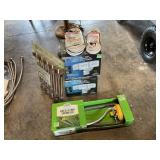 Outdoor Lighting, Sprinkler, and Extension Cords