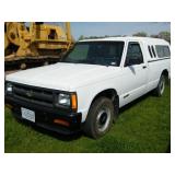 1991 Chevrolet S10 Pickup 4.3 V6 Only 65,348 Miles