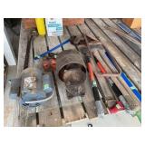 Assorted Industrial Tools and Motor Components