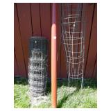 Partial roll American Wire/ Lolly Colunm &