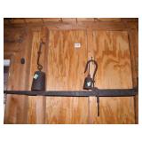 Large Hanging cast iron scale "stillyard"