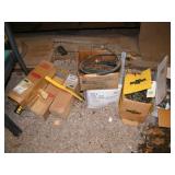 4 Boxes of wire brushes/ 3 boxes nails