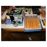 (8) Wood Lathe Tools/ 17 Pc file set
