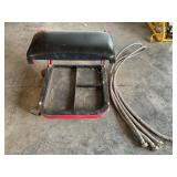 Rolling Mechanics Seat with Rubber Hoses