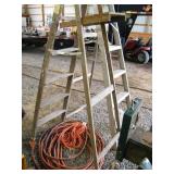 (2) step-ladders (6 foot), (2) extension cords