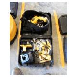 DEWALT CORDESS JIG SAW WITH CASE & DEWALT 3/8"