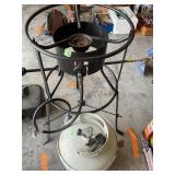 Metal Propane Burner with Tank