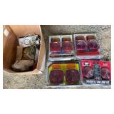 4 packaged light kits for trailers etc