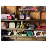 Garage Shelving With Tools and Equipment