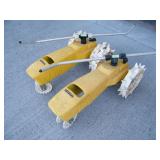 (2) Nelson Cast Iron Tractor Water Sprinklers