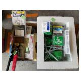 Assorted Screws, Bolts, Anchors, and Fasteners