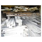 LUMBER LOT in red shed: Huge amount rough sawn