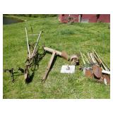 2 Plows & Lot of handtools