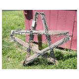 Lighted Wooden Christmas Star