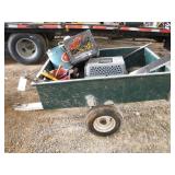Metal Garden Cart, Sm. Pet Carrier,