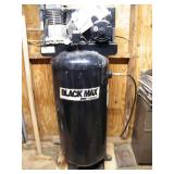 Black Max Vertical 6 HP 50 Gal Tank w/ Hose / Book