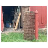 Roll of Vintage Metal Wire Fencing