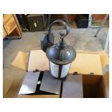 4 OUTDOOR WALL LANTERNS