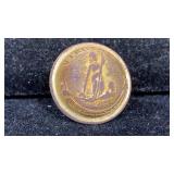 Virginia Civil War Button