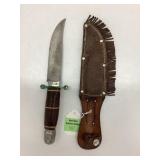 Puma Solingen ï¿½Kanas Jack Knife w Leather Sheath