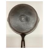 #9 WAPAK Native American Chief Cast Iron Skillet