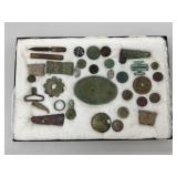 Civil War-Era Artifacts Dug Local By Mr. Wallace