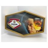 Duke Beer Advertising Sign with Frame