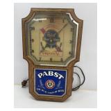 Pabst Blue Ribbon Electric Advertising Clock