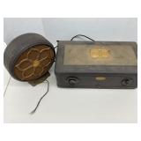 Atwater Kent Model 44 Radio & E-3 Speaker