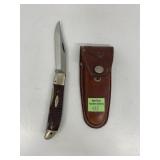 Case XX Folding Pocket Knife With Sheath 4ï¿½ blade