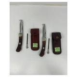 Two Remington Folding Knives 4ï¿½ blades