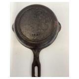 #3 Cast Iron Skillet with Markings