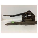Cast Iron Star Tobacco Cutter