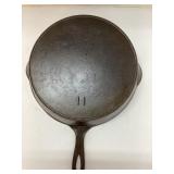#11 Wagner Cast Iron Skillet with Single Spout