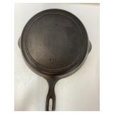 Cast Iron Skillet with Markings No. 7