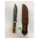 Decora Solingen Germany DBGM Fixed Blade Knife wit