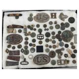 Civil War-Era Artifacts Dug Local By Mr. Wallace