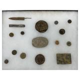 Civil War-Era Artifacts Dug Local By Mr. Wallace