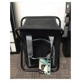 Foldable Cooler Chair With Carry Handles