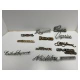 Vintage Automotive Emblems