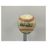 1975 Minnesota Twins Signed Baseball