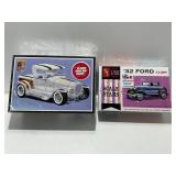 Two AMT Plastic Model Car Kits
