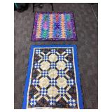 Two Handmade Patchwork Quilts