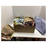 Pillow Covers, Tablecloth, and Fabric Pieces