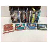 DVDs and Christmas Music CDs