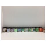 12 Scented Jar Candles